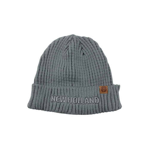 BEANIE GREY KNITTED