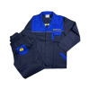 OVERALL 2PC NAVY/YELLOW