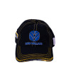 CAP NAVY WITH YELLOW STITCH