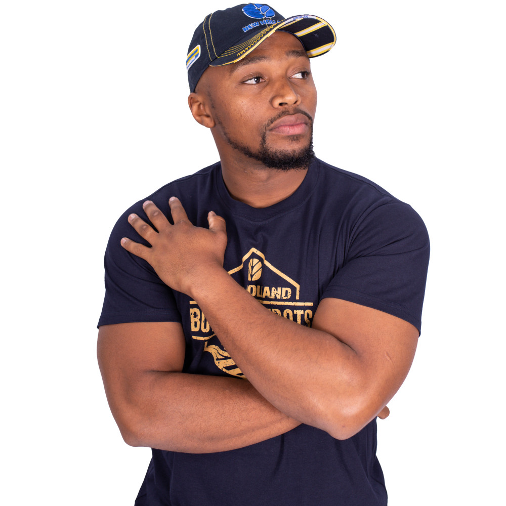 CAP NAVY WITH YELLOW STITCH