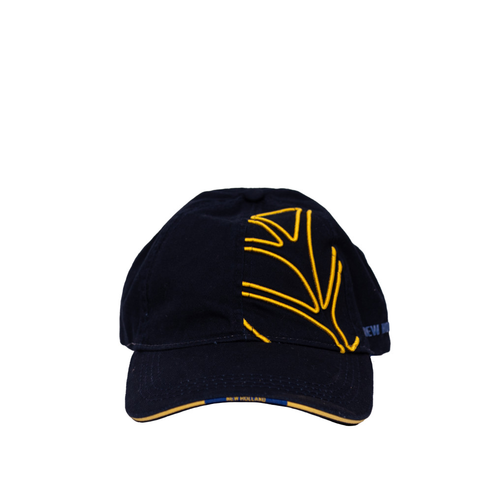 CAP NAVY WITH YELLOW TRACKS