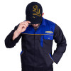 CAP NAVY WITH YELLOW TRACKS