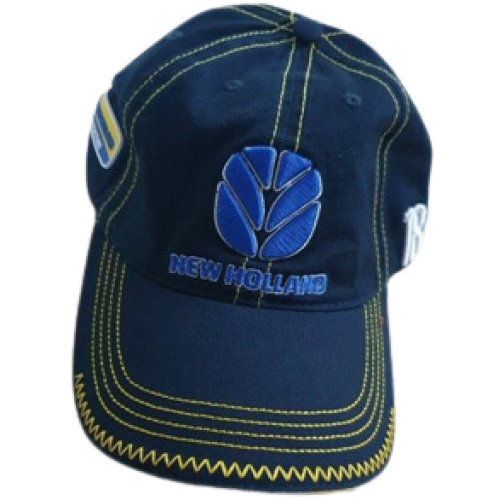 CAP NAVY WITH YELLOW STITCH