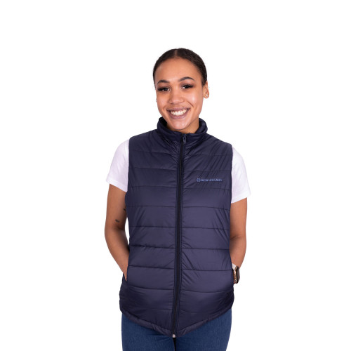 LADIES SL/LESS NAVY PUFFER LADIES SL/LESS NAVY PUFFER