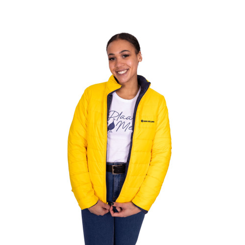 LADY NAVY/YELLOW PUFFER REVERSABLE LADY NAVY/YELLOW PUFFER REVERSABLE