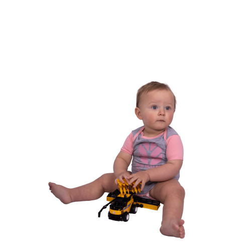 BABYGROW GREY/PINK BABYGROW GREY/PINK