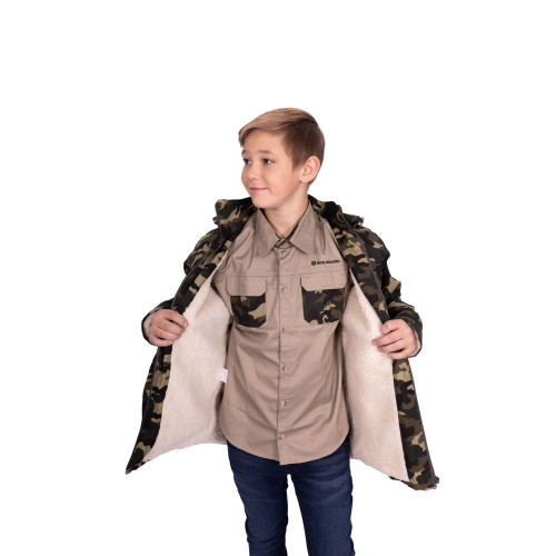 CAMO SHERPA JACKET CAMO SHERPA JACKET