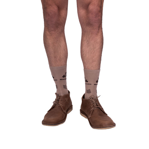 SOCKS DOUBLE PACK /MUD/STONE, OLIVE/STONE SOCKS DOUBLE PACK /MUD/STONE, OLIVE/STONE